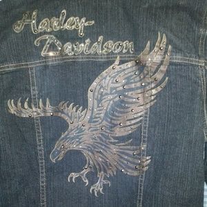 Harley Davidson Jean Jacket